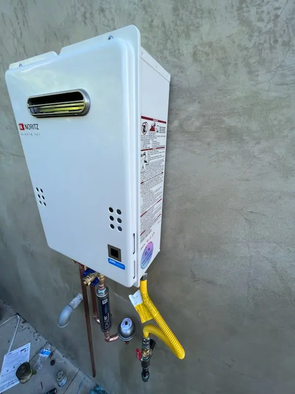 Tankless water heater installation for Warren Park homes